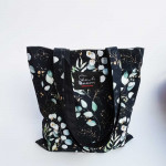 Υφασμάτινη τσάντα Tote Bag 100% Cotton OEKO TEX 100-Ευκάλυπτος-Διαστάσεις cm: 33χ38 (με επιλογές εσωτερικού χρώματος)