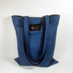 Υφασμάτινη Tote Bag 100% Βαμβακερή (OEKO-TEX) | Unisex | Ραφ-Μπλε | Διαστάσεις: 33x38 cm | Με Επιλογές Χρωμάτων